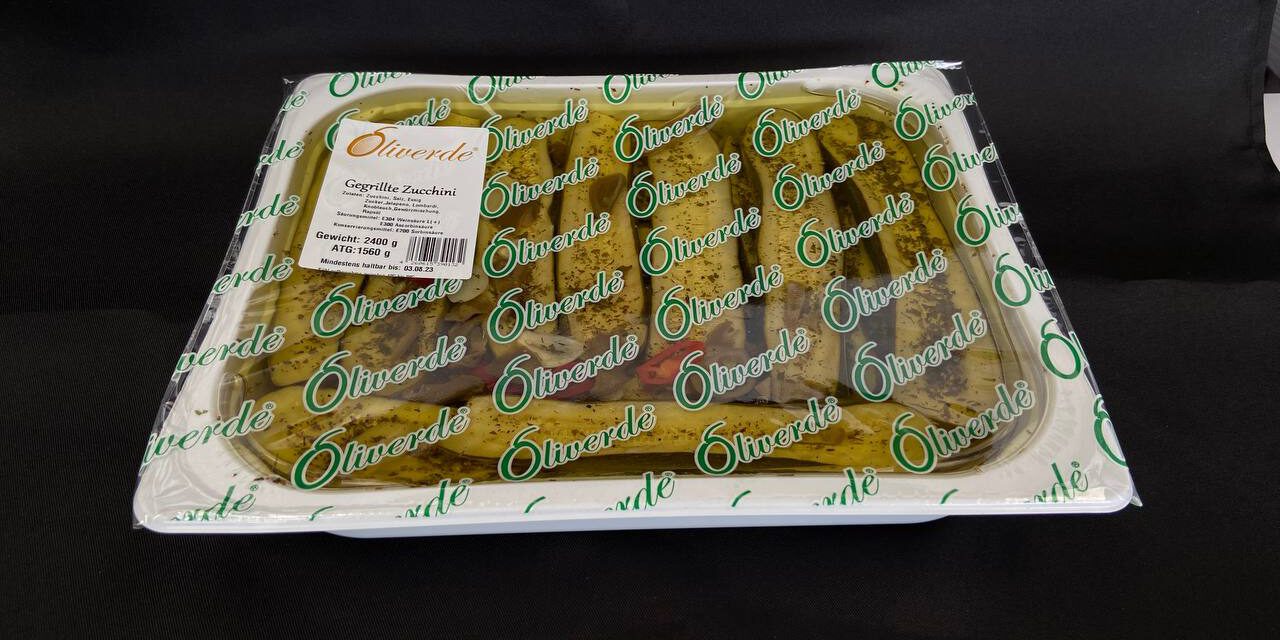 Oliverde Gegrillte Zucchini